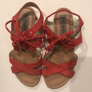 Steve Madden Darlynn Leather Sandals Size 7.5